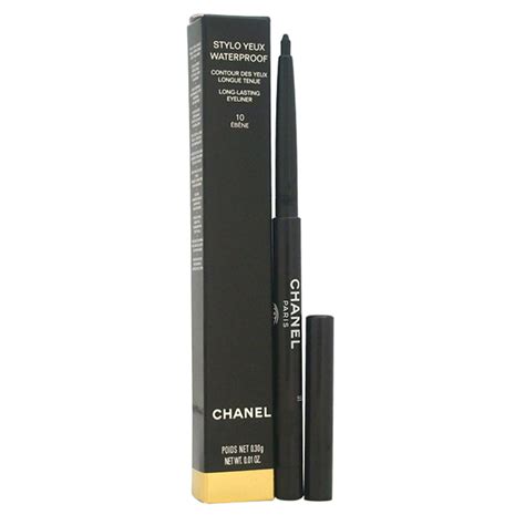 chanel stylo yeux waterproof ebene|chanel waterproof eyeliner khaki metal.